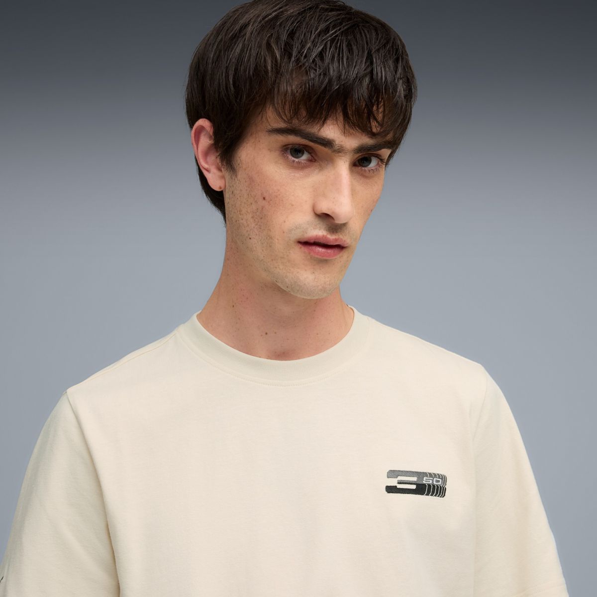 3系列車型米色T恤 